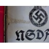 NSDAP Enamel Sign  # 1666