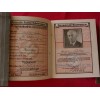 Mitgliedsbuch of the NSDAP / Heer Wehrpass / Reich Reisepass # 1836