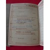 Mitgliedsbuch of the NSDAP / Heer Wehrpass / Reich Reisepass # 1836