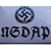 NSDAP Enamel Sign   # 2243