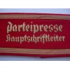 Party Press Chief Editor Armband # 2262