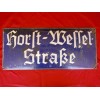 Horst Wessel Enamel Sign # 2439