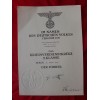 KVK 2nd Class Award Document # 2513