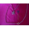 Swastika Necklace & Stickpin # 2674