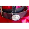 SS Officer's Belt With Buckle & Cross Strap