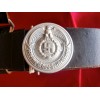 SS Officer's Belt With Buckle & Cross Strap