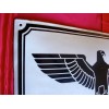 NSDAP Enamel Sign   # 3195