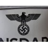 NSDAP Enamel Sign  # 3672