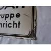 NSDAP Enamel Sign  # 3672