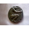 Hindenburg Hitler Cast Bronze Medallion  # 3676