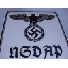 NSDAP Enamel Sign    # 3738
