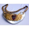 Reichskriegerbund Standard Bearer Gorget # 3901