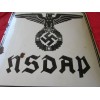 NSDAP Enamel Sign   # 4059