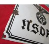 NSDAP Enamel Sign   # 4059