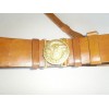 Political Leader's Belt and Buckle with Cross Strap # 933