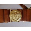 Political Leader's Belt and Buckle with Cross Strap # 933