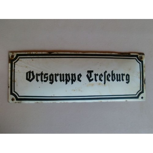 NSDAP Enamel Sign  # 1069