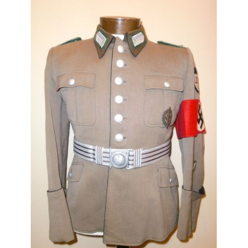 RAD Officers Tunic with Brocade Belt # 1079