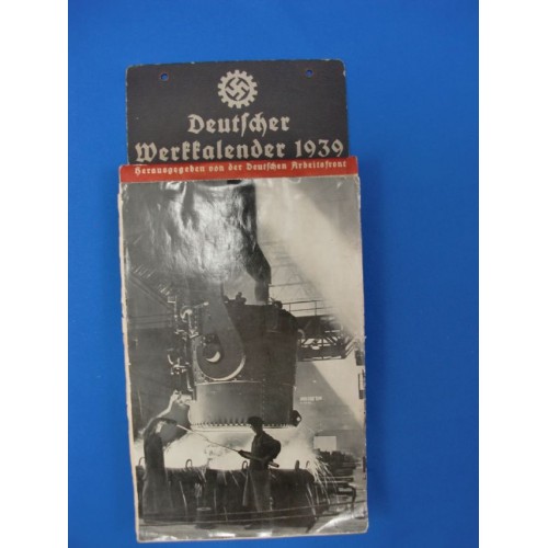 DAF Deutscher Werkkalender 1939 # 1114