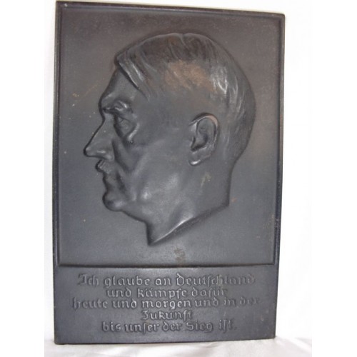 Adolf Hitler Plaque  # 1176