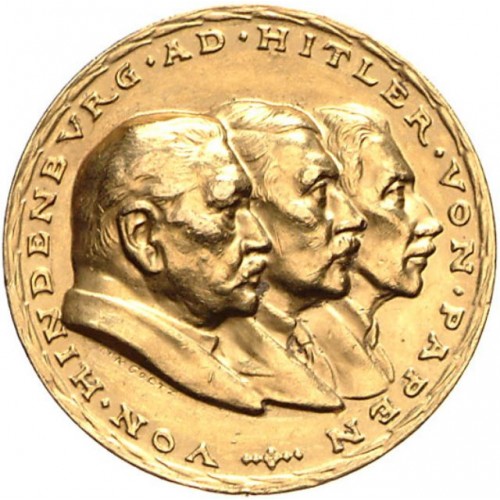 Karl Goetz Medal in Gold # 1200