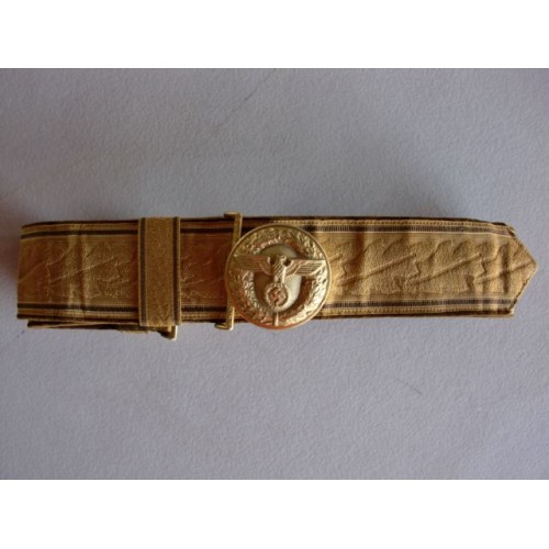 NSDAP Brocade belt and buckle # 1229