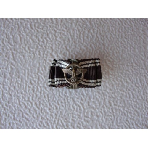 NSDAP 10 Year Long Service Buttonhole Medal # 1268