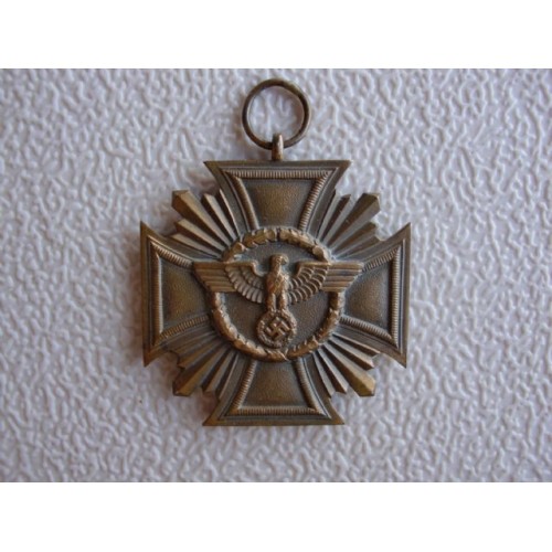 NSDAP 10 Year Long Service Medal # 1272