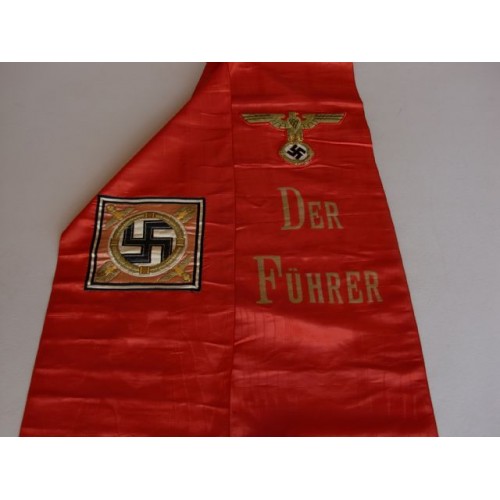 Der Führer Funeral Sash  # 1296