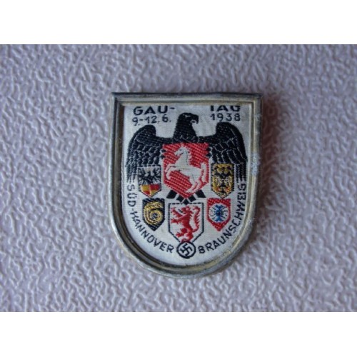  SÜD-HANNOVER-BRAUNSCHWEIG Gau Day Badge # 1301