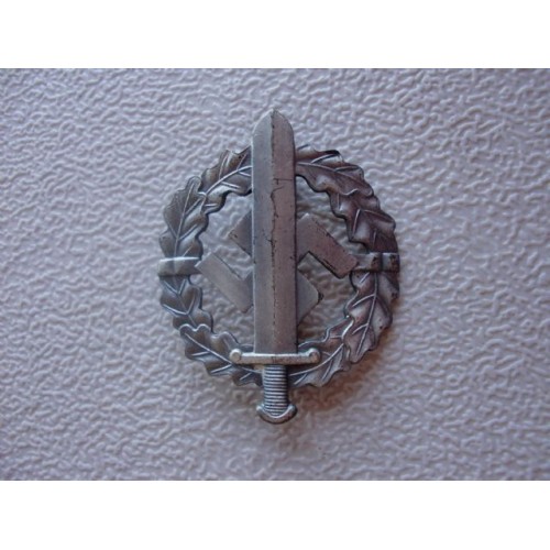 SA Sports Badge in Silver # 1338