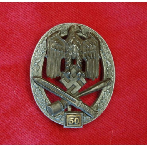 50 General Assault Badge # 1397