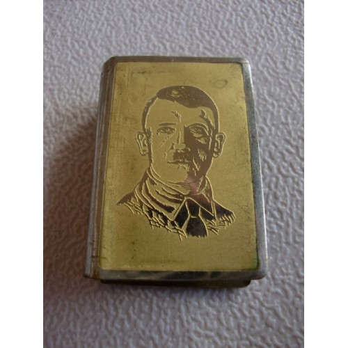 Hitler Metal Match Book Cover # 1487