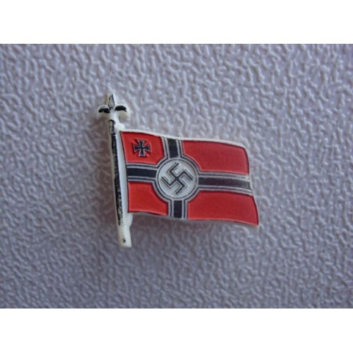 WHW War Relief Flag Badge # 1507