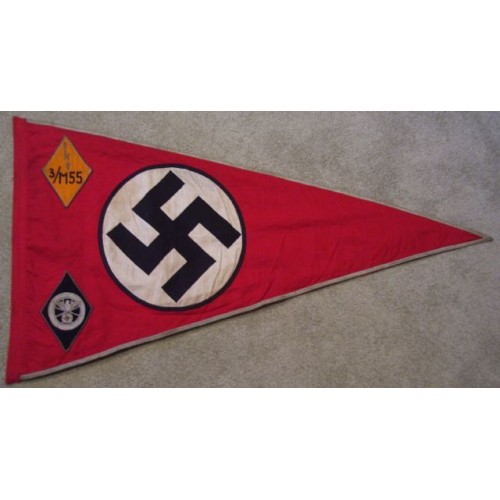 Rare NSKK Signal Pennant # 1584