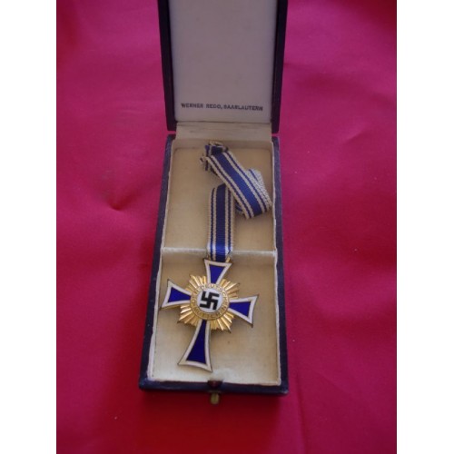 Mother's Cross in Gold # 1643