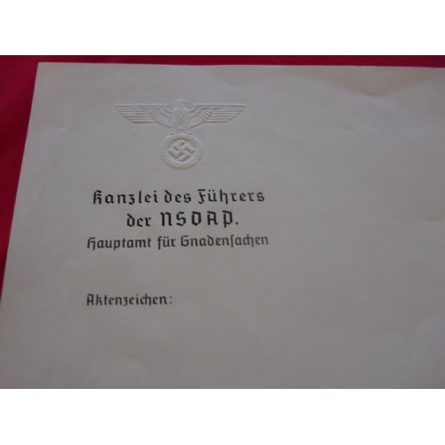 Kanzlei des Fuhrer der NSDAP Stationery # 1667