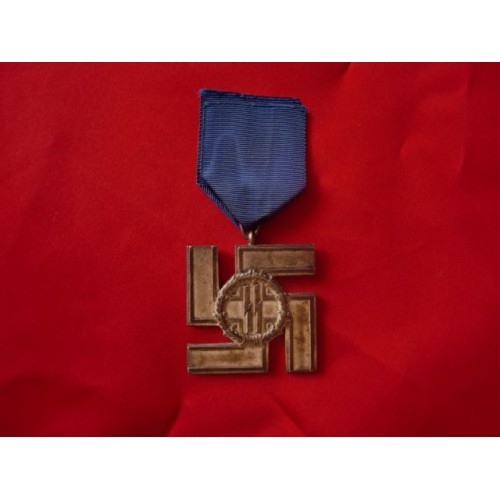 SS 12 Year Long Service Medal # 1727