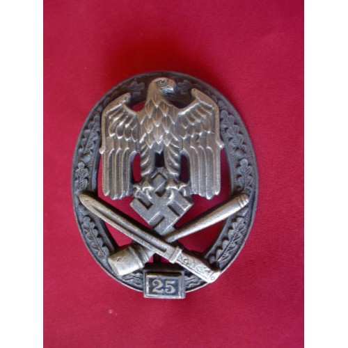 25 General Assault Badge # 1812