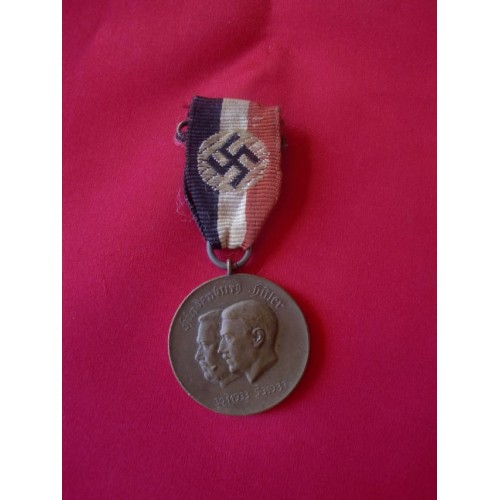 Hindenburg Hitler Medal # 1816