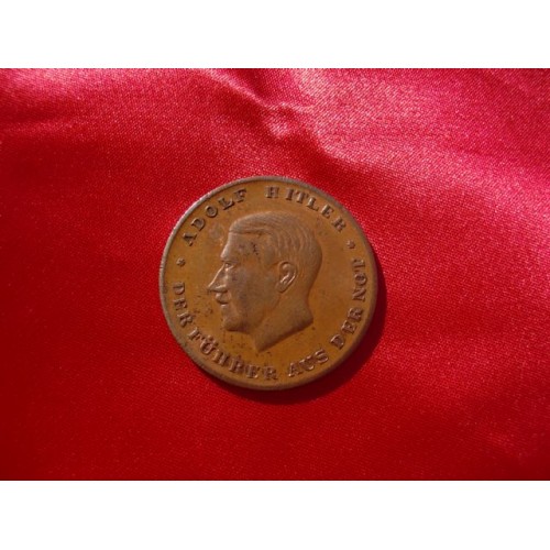 Adolf Hitler Medallion # 2175