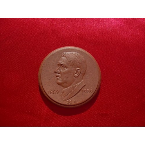 Hitler Medallion  # 2195