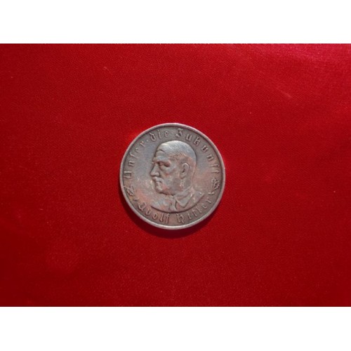Hitler Medallion    # 2198