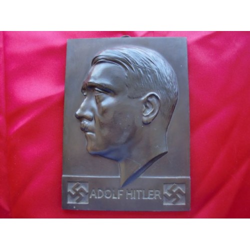 Adolf Hitler Plaque