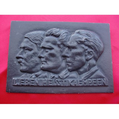 Hitler, Goering, Goebbels Plaque  # 2271