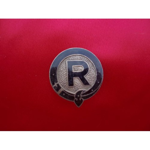 Rider Enamel Badge. # 2277