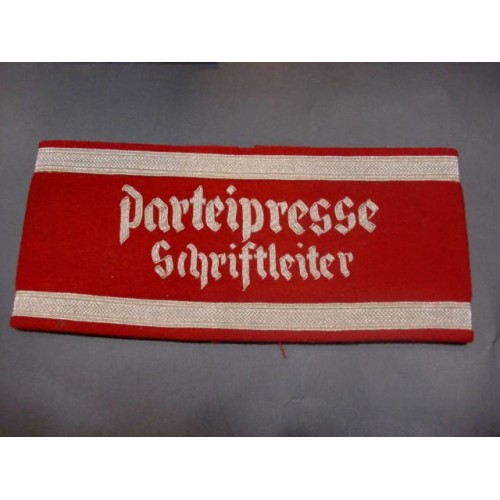 Parteipresse Schriftleiter Armband # 2314