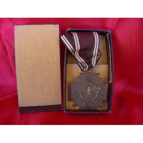 NSDAP 10 Year Long Service Medal # 2391