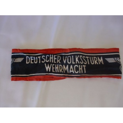 Deutscher Volkssturm Wehrmacht Armband # 2449