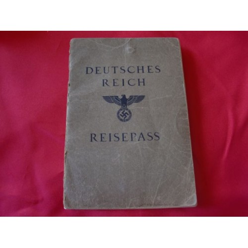 Deutsches Reich Reisepass # 2498